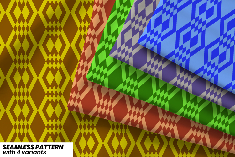 Geometric Seamless Pattern Image 11