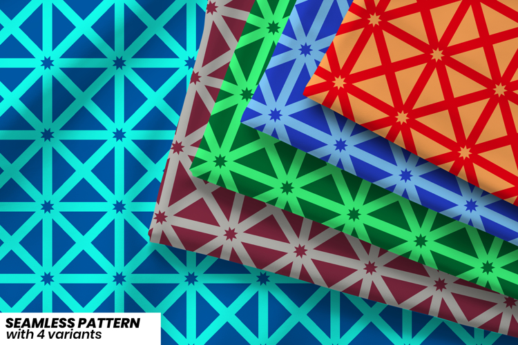 Star Line Path Pattern