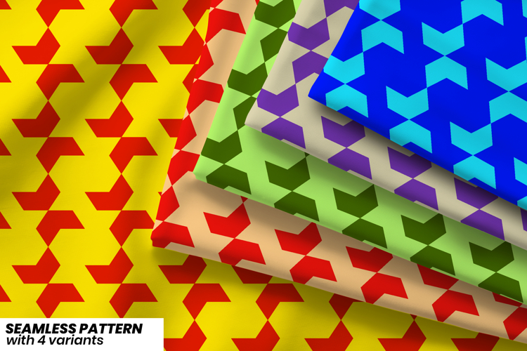Geometric Seamless Pattern Image 17
