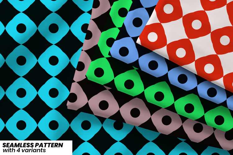 Curved Diamond Pattern