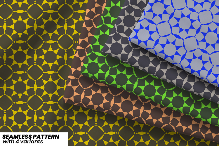 Geometric Seamless Pattern Image 24