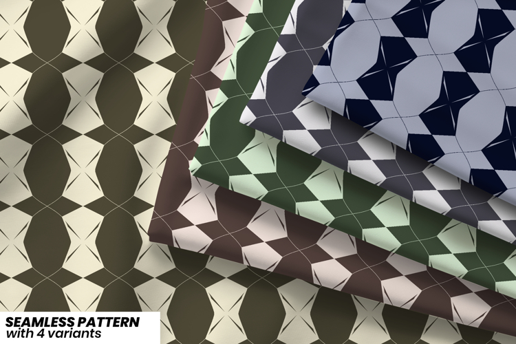 Geometric Seamless Pattern Image 3