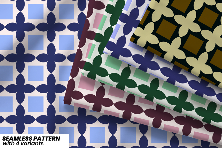 Geometric Seamless Pattern Image 22