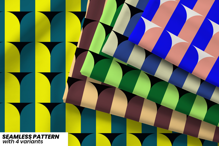 Geometric Seamless Pattern Image 4
