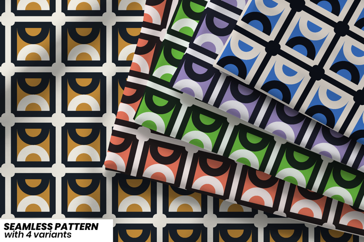 Geometric Pattern Vector Image 3