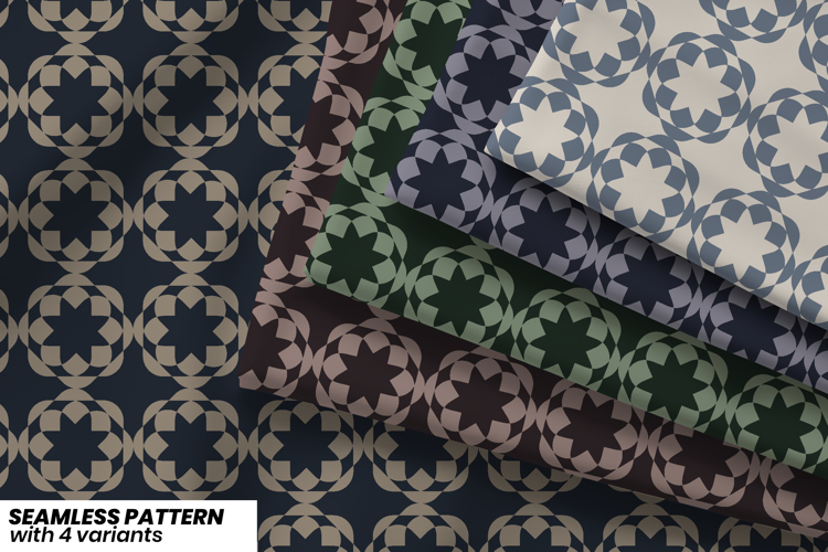 Geometric Seamless Pattern Image 2
