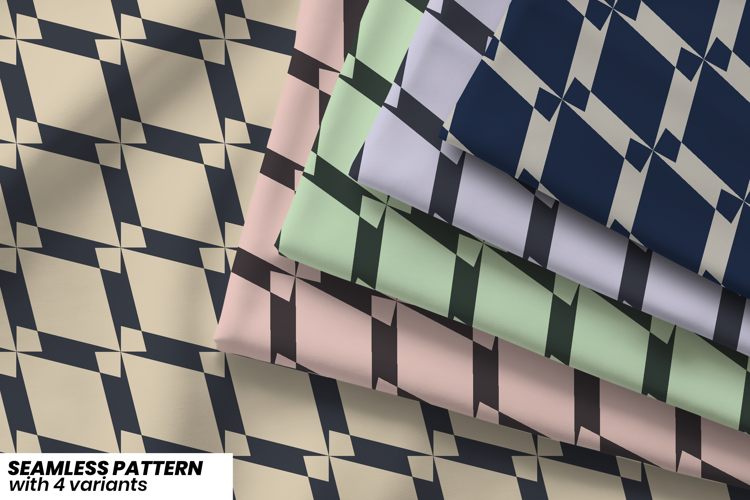 Geometric Seamless Pattern Image 18