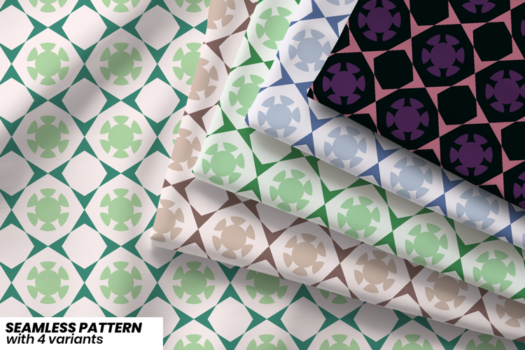 Geometric Seamless Pattern Image 15