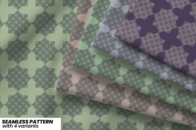 Floral Shield Pattern