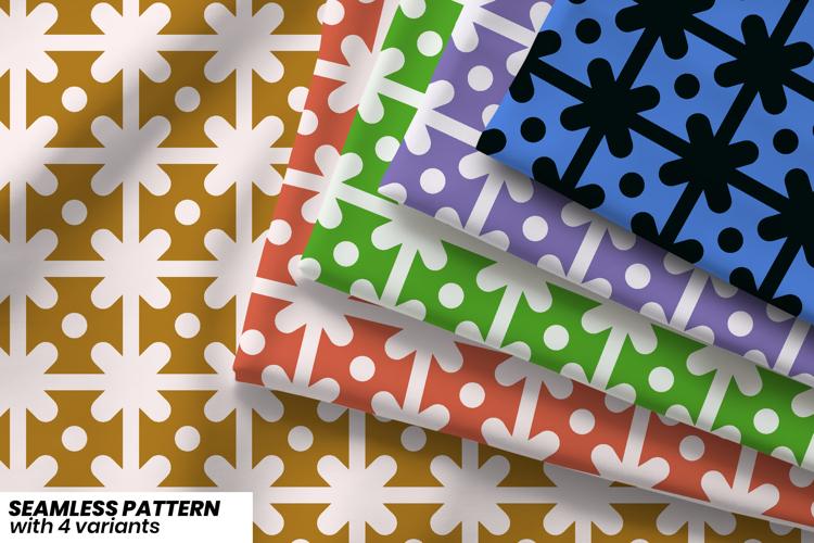 Geometric Seamless Pattern Image 19