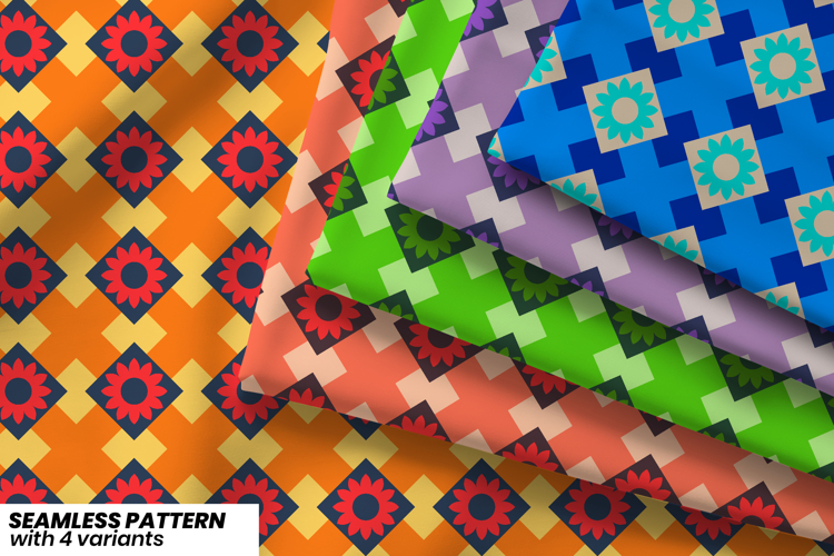 Sunflower Crest Pattern