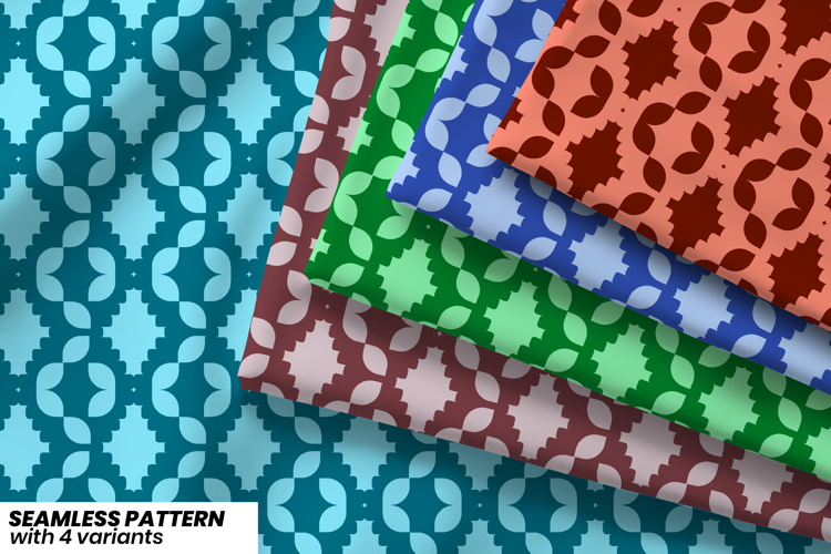 Geometric Seamless Pattern Image 5