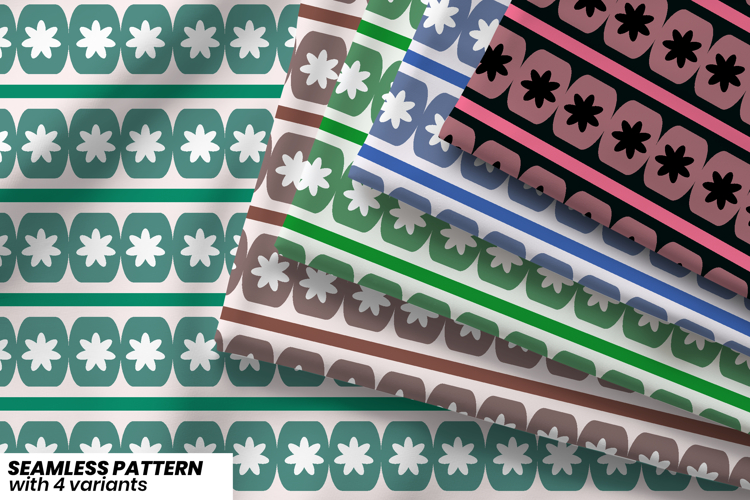 Geometric Seamless Pattern Image 12