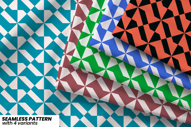 Geometric Seamless Pattern Image 16