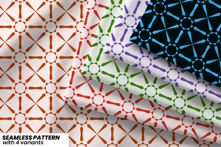 Geometric Seamless Pattern Image 12