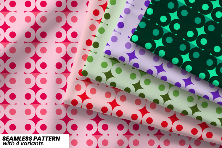 Geometric Seamless Pattern Image 17