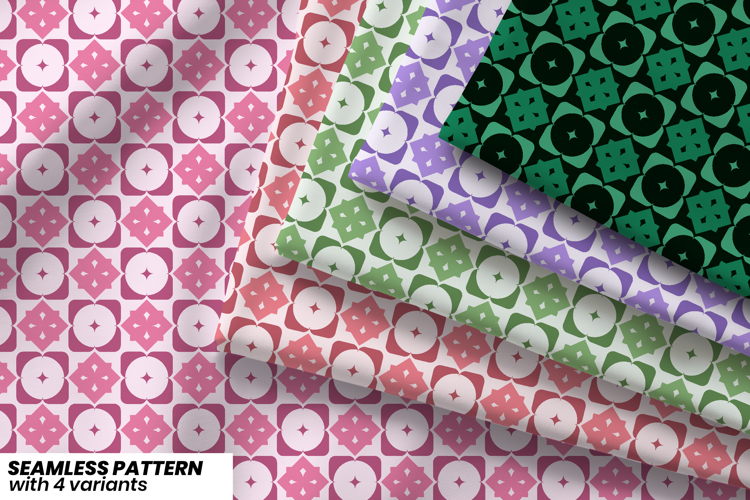 Geometric Seamless Pattern Image 15