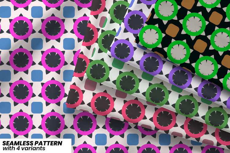 Geometric Seamless Pattern Image 19