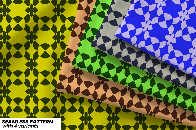 Geometric Seamless Pattern Image 6