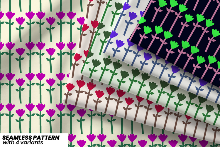 Lavender March Pattern