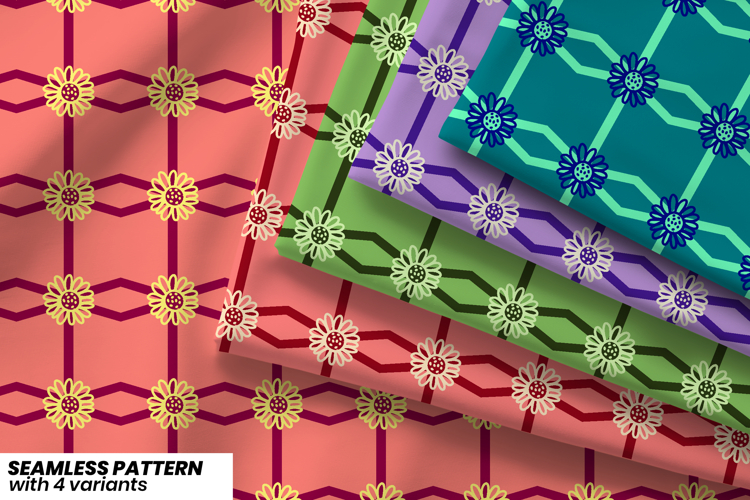 Coral Garden Flow Pattern