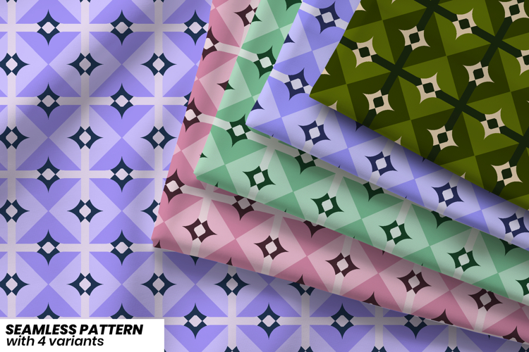 Geometric Seamless Pattern Image 19