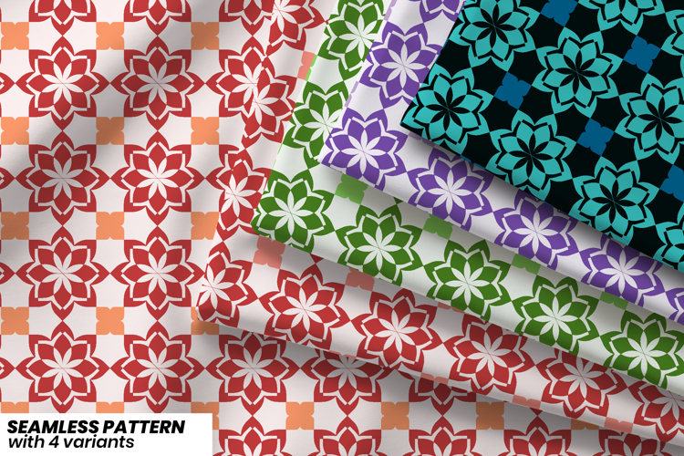 Geometric Seamless Pattern Image 24