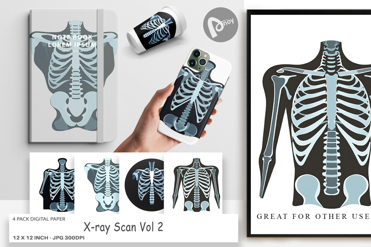 Digital Paper X-Ray Scan