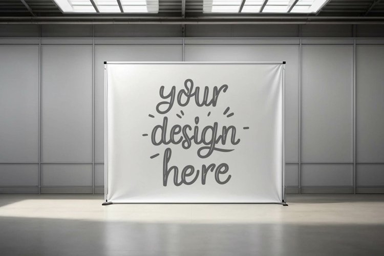 Modern Poster Mockup example image 1