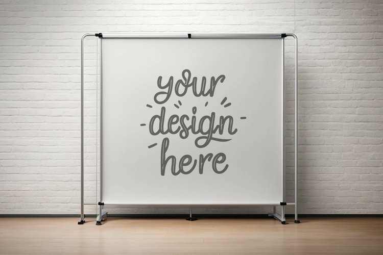 Modern Poster Mockup example image 1