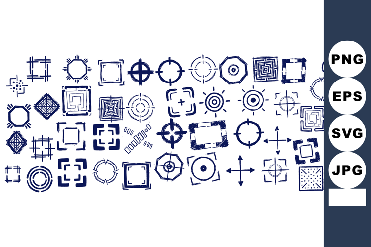 Crosshair Clipart Image 8