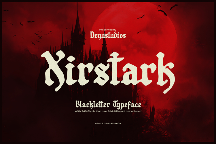 Xirstark | Blackletter Typeface