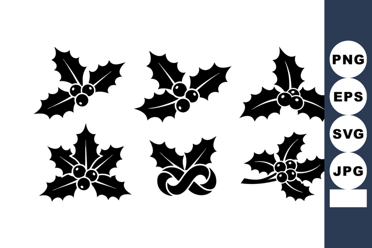 Holly Vector Image 22