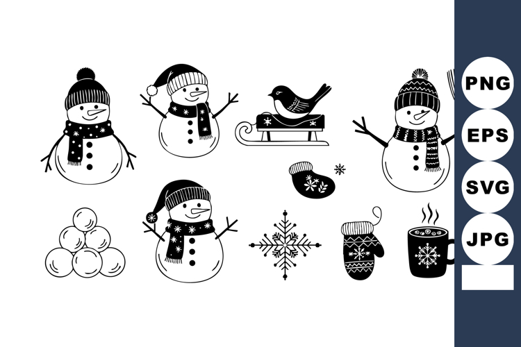 Mitten Clipart Image 16