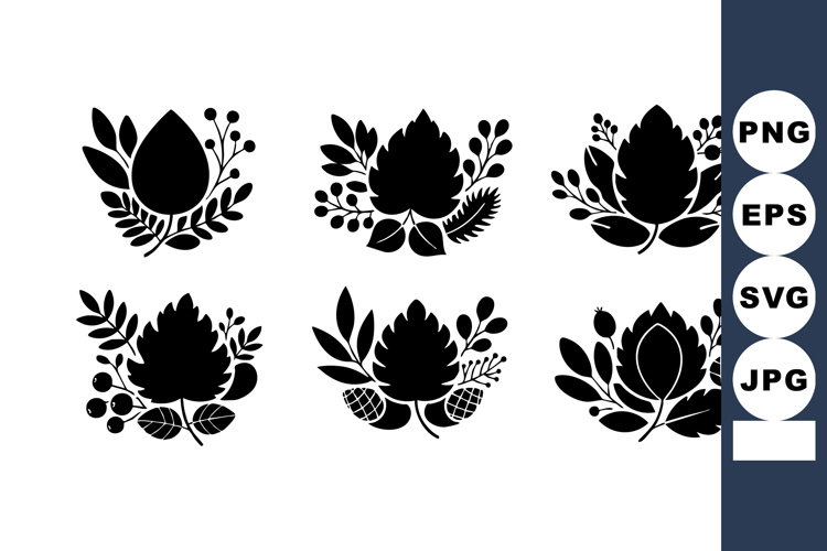 Flower Silhouette Image 7