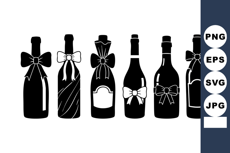Wine Silhouette Image 7