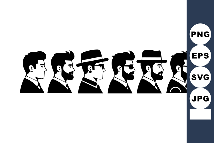 Beard Vector Image 9