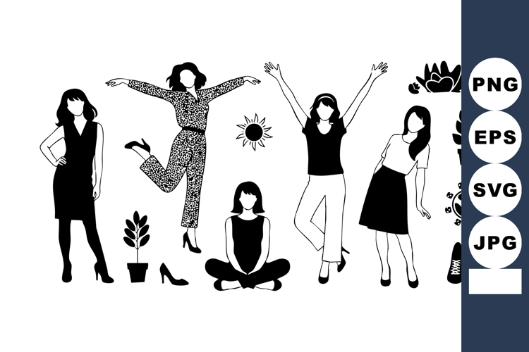 Women Clipart Image 10