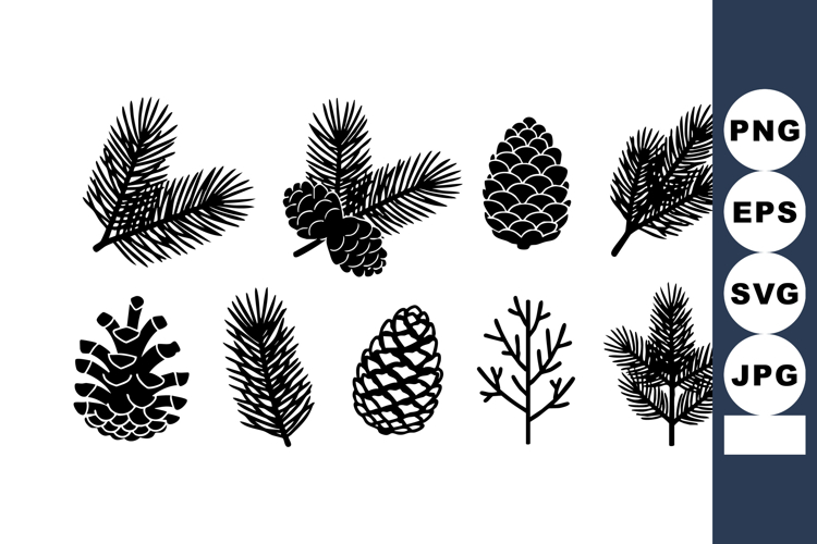 Evergreen Tree Clipart Image 16