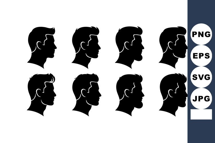 Human Head Silhouette Image 7
