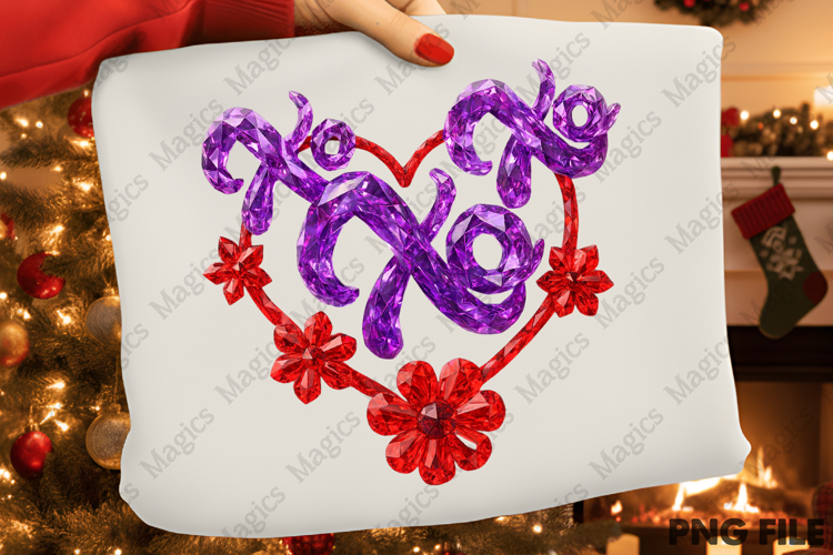 Xoxoxo- Valentins Day Sublimation PNG