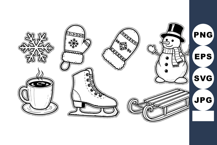 Ice Skate Clipart Image 2