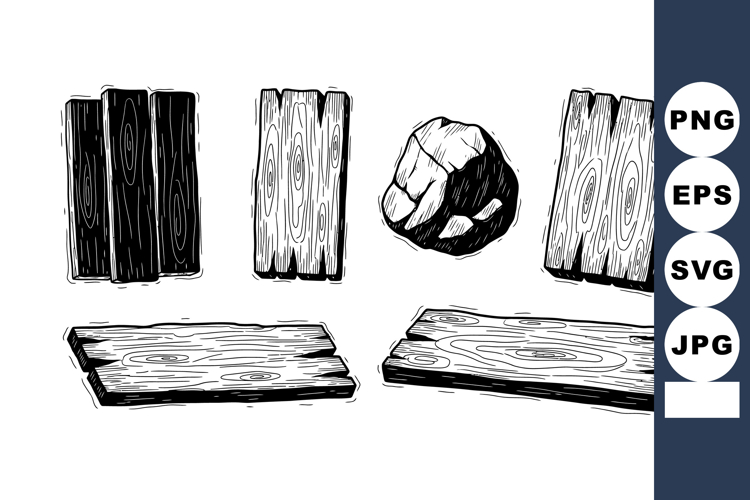 Wood Clipart Image 6