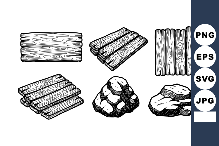 Wood Clipart Image 5