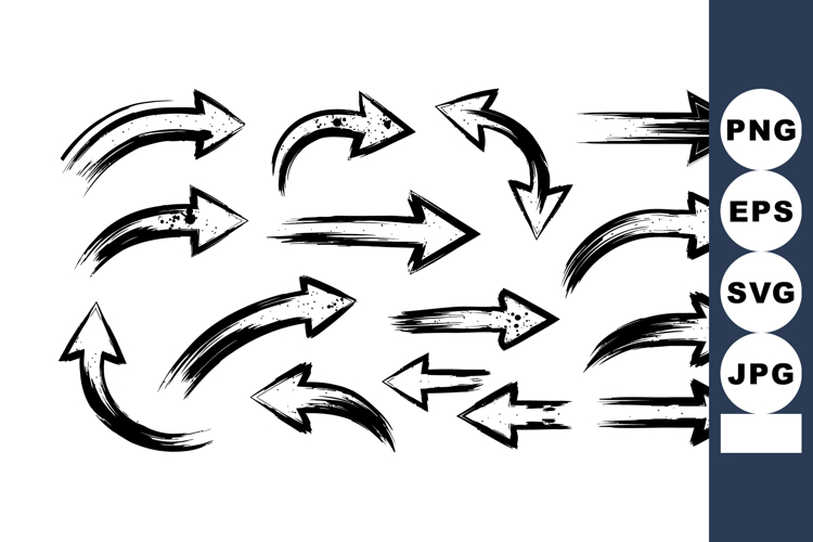 Curved Arrow Clipart Image 11