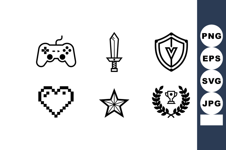 Video Game Controller Clipart Image 24