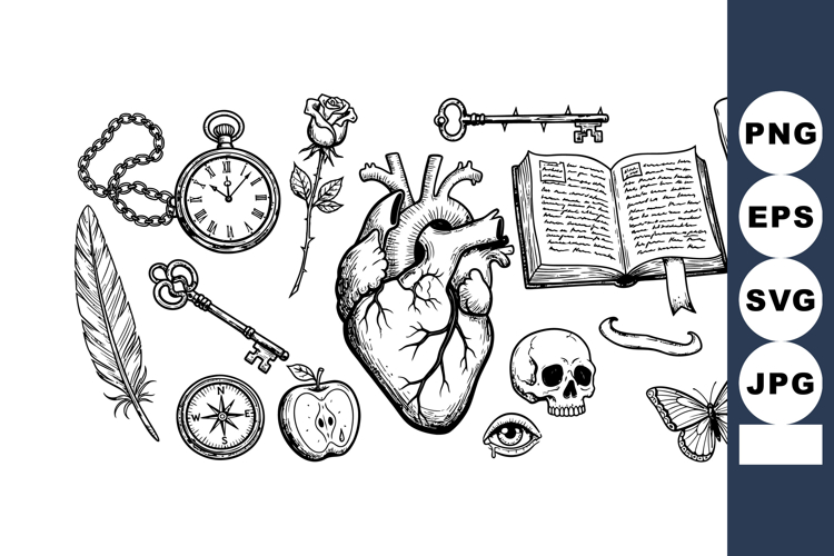 Anatomical Heart Clipart Image 16