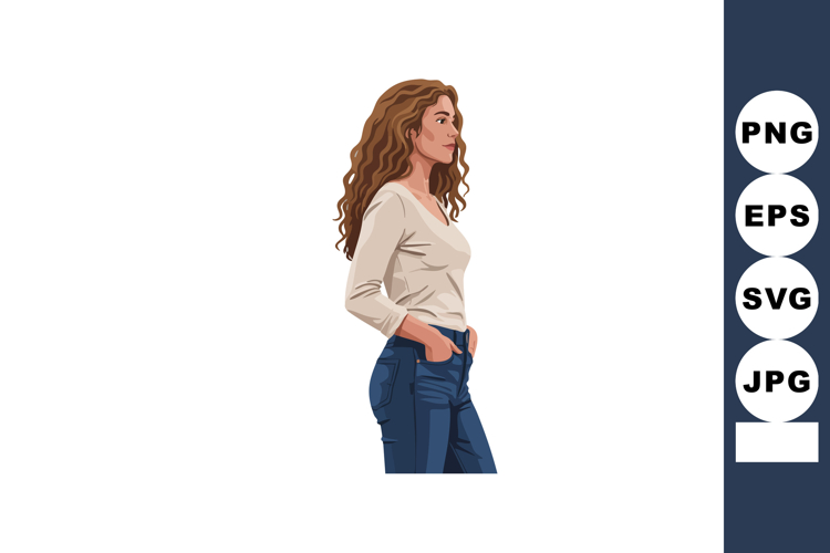 Jeans Clipart Image 2