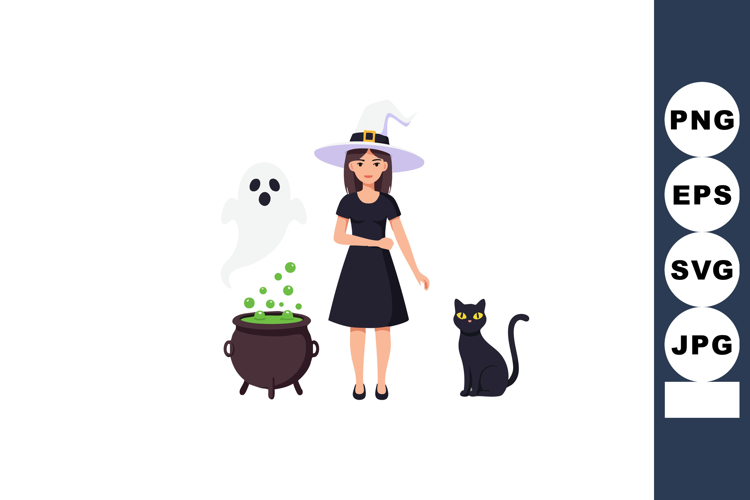 Witch Clipart Image 13