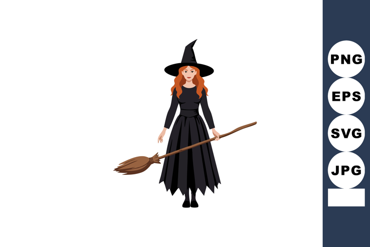 Witch Broom Clipart Image 11